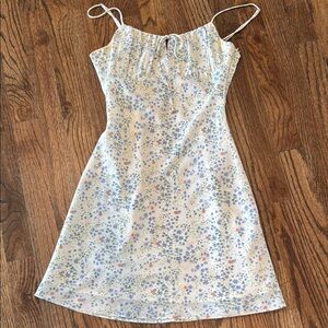 Floral Spaghetti Strap Dress.  Small never worn